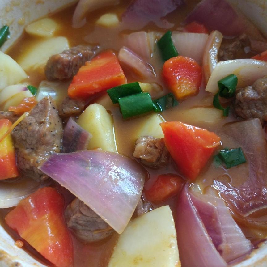 简单快手咖喱牛肉（牛排）