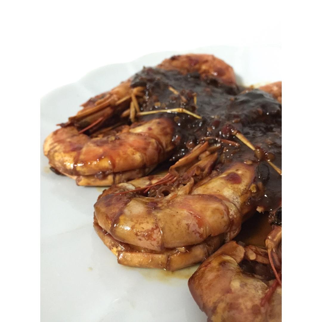 干烧阿根廷红虾