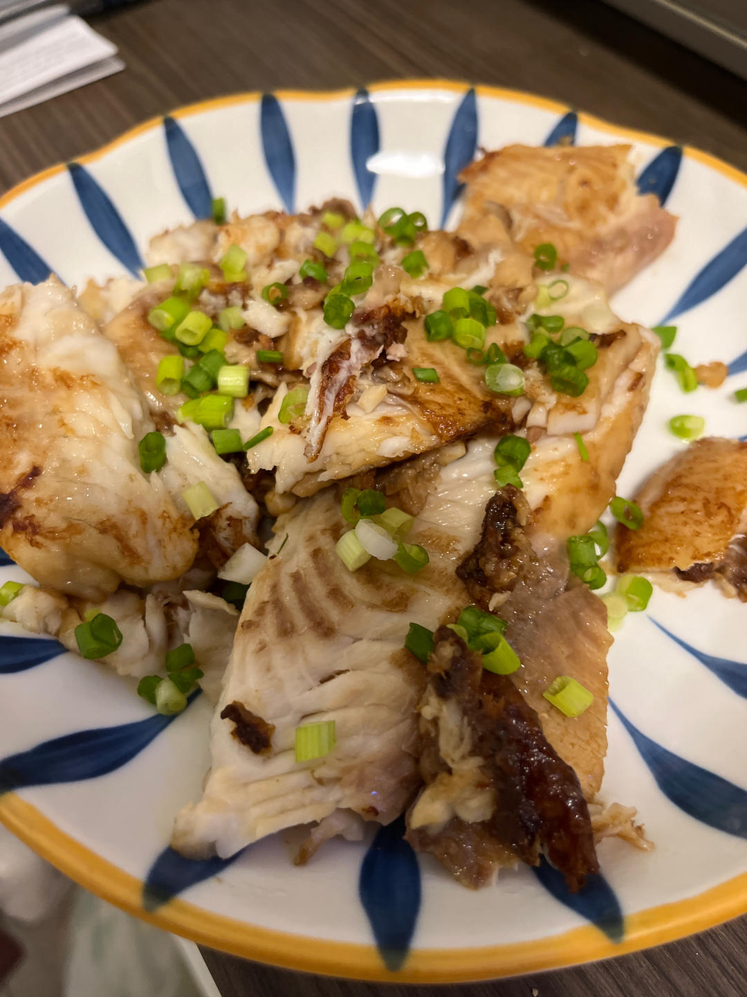 香煎鲷鱼片