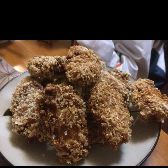 香脆辣味炸鸡翅