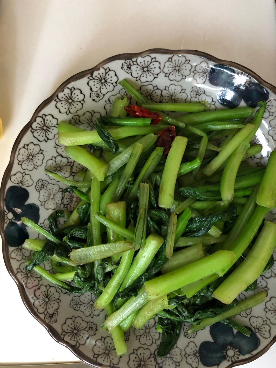 清炒菜心