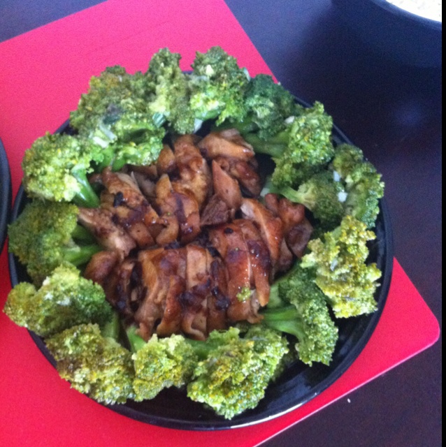 浓香照烧黑椒鸡腿