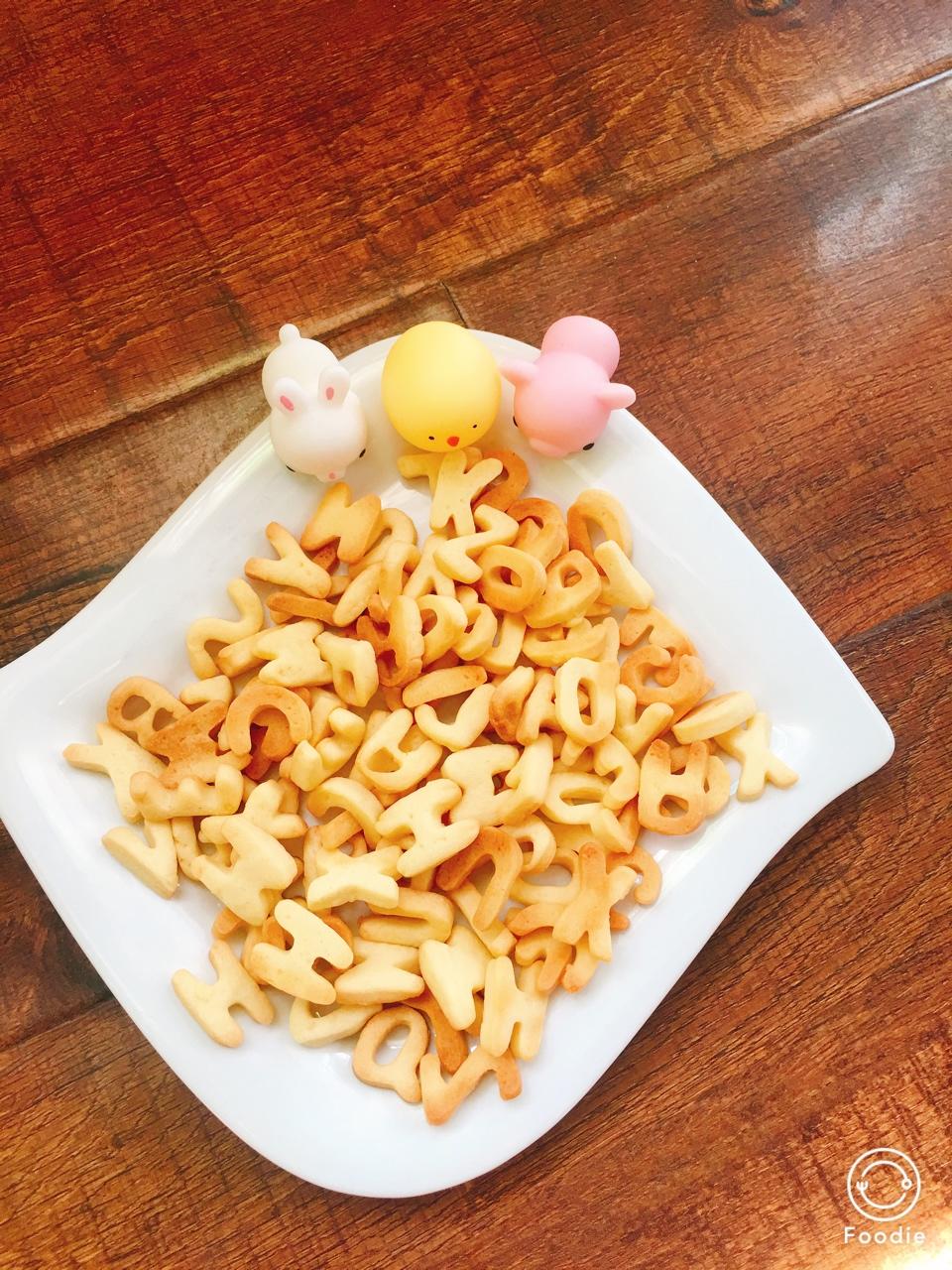 卡通黄油饼干