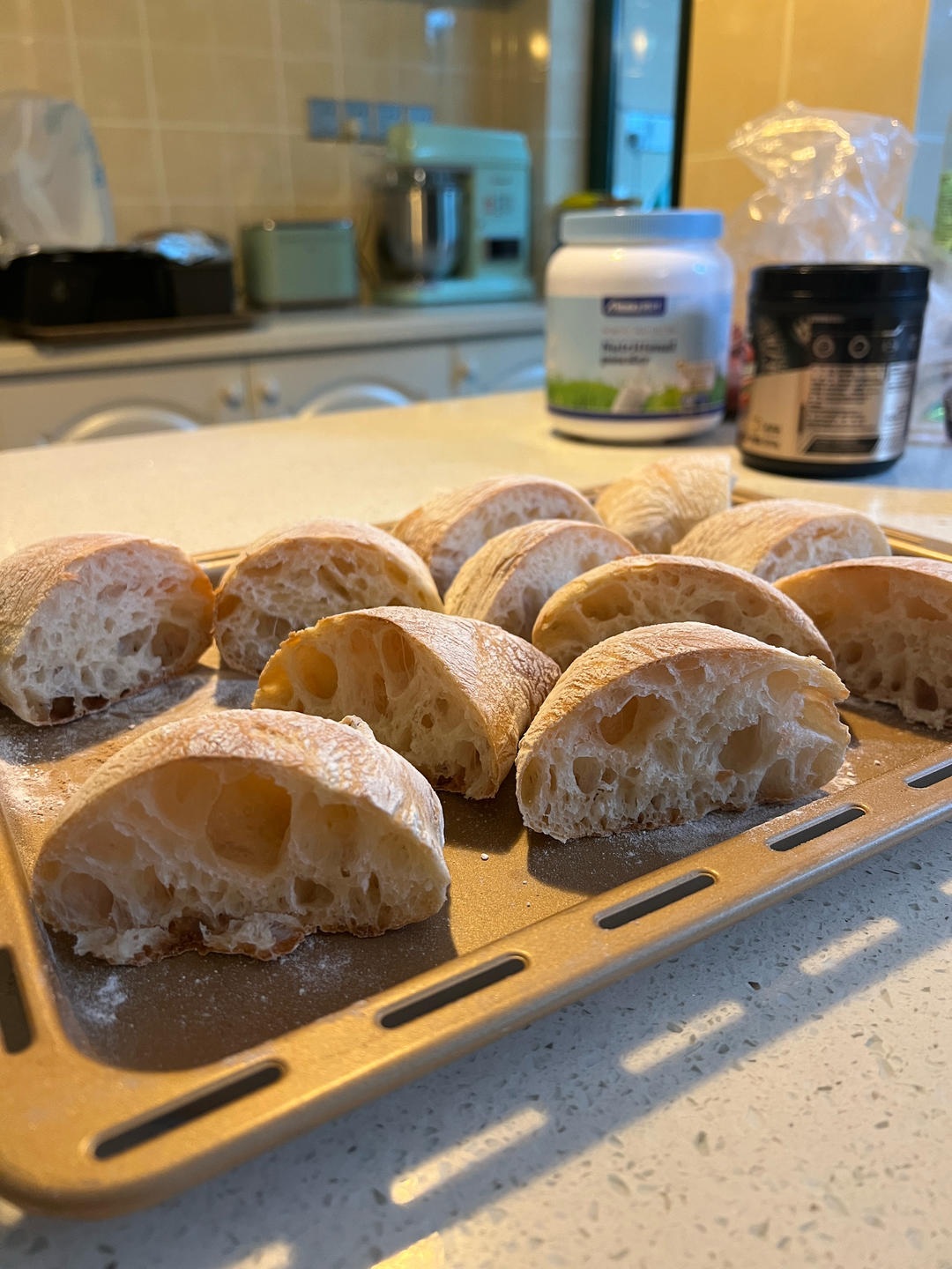 不用揉面的面包~意大利恰巴塔