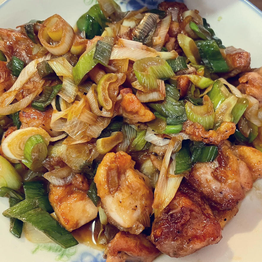 葱烧鸡腿肉