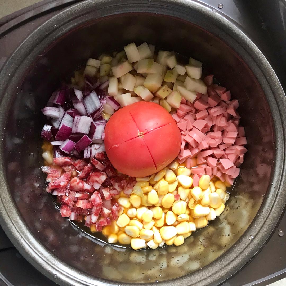 网红西红柿饭