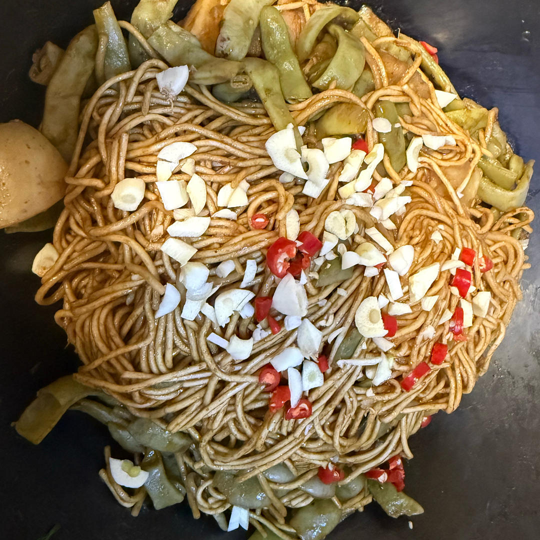 豆角焖面