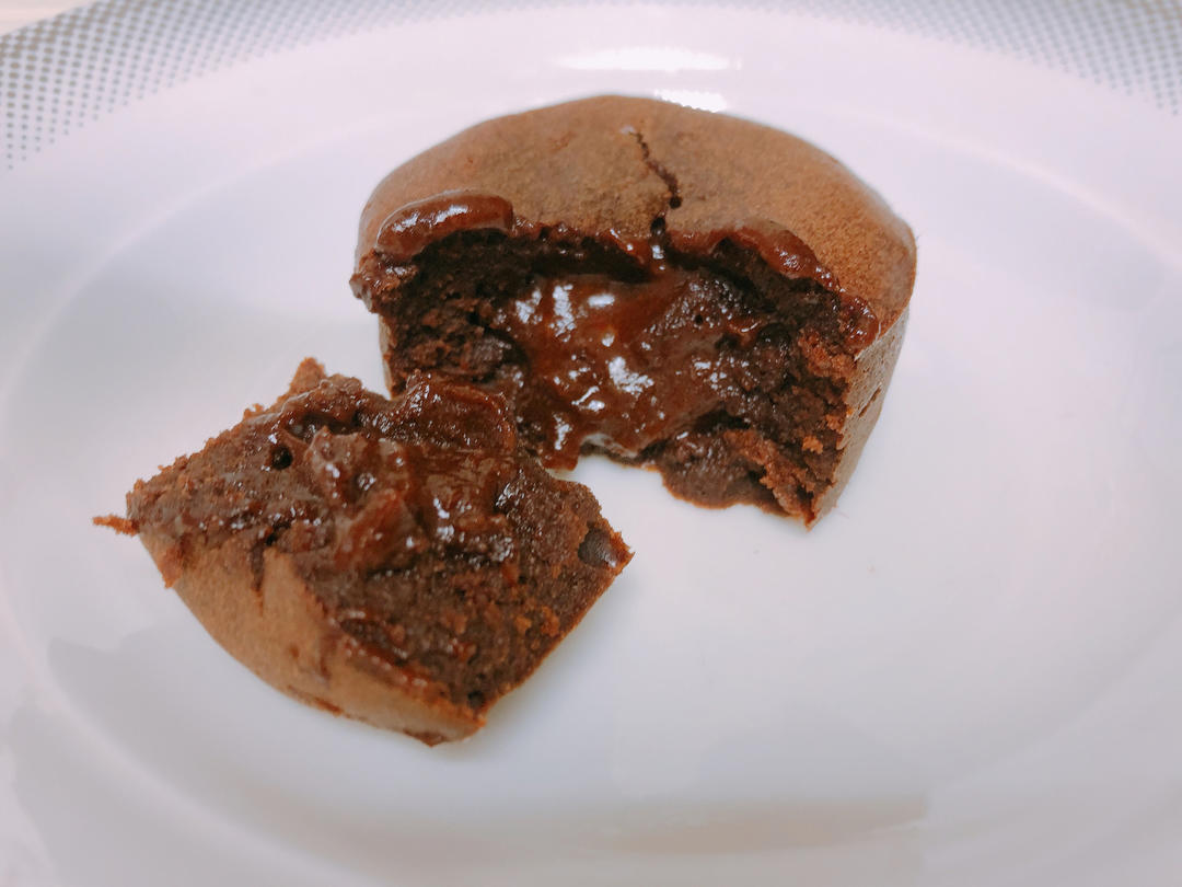 巧克力熔岩蛋糕(全图文超简单)