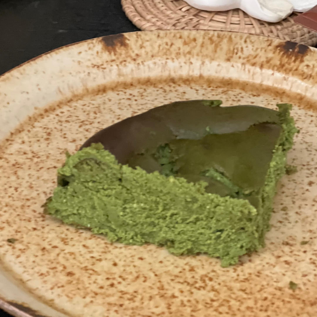 简单零失败！网红抹茶流心巴斯克重芝士蛋糕