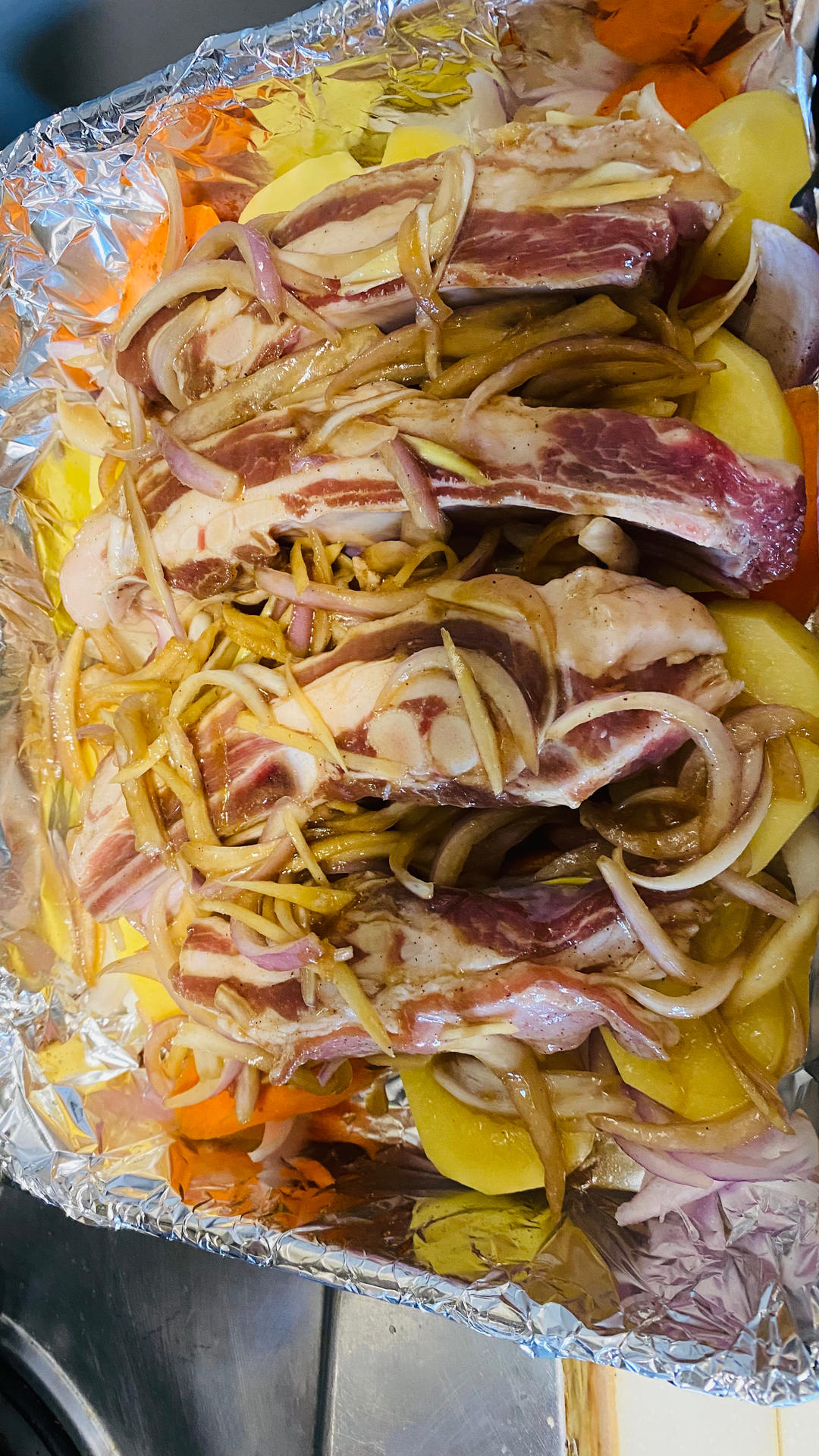 烤箱版的烤羊排