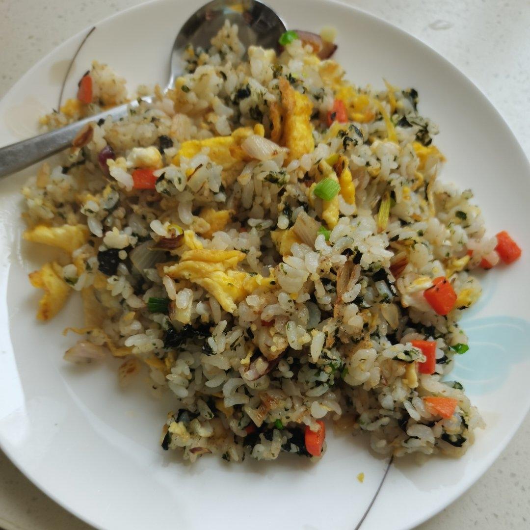 一定试试的！紫菜炒饭