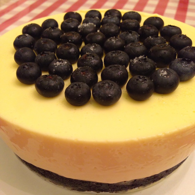 蓝莓冻酸奶芝士蛋糕