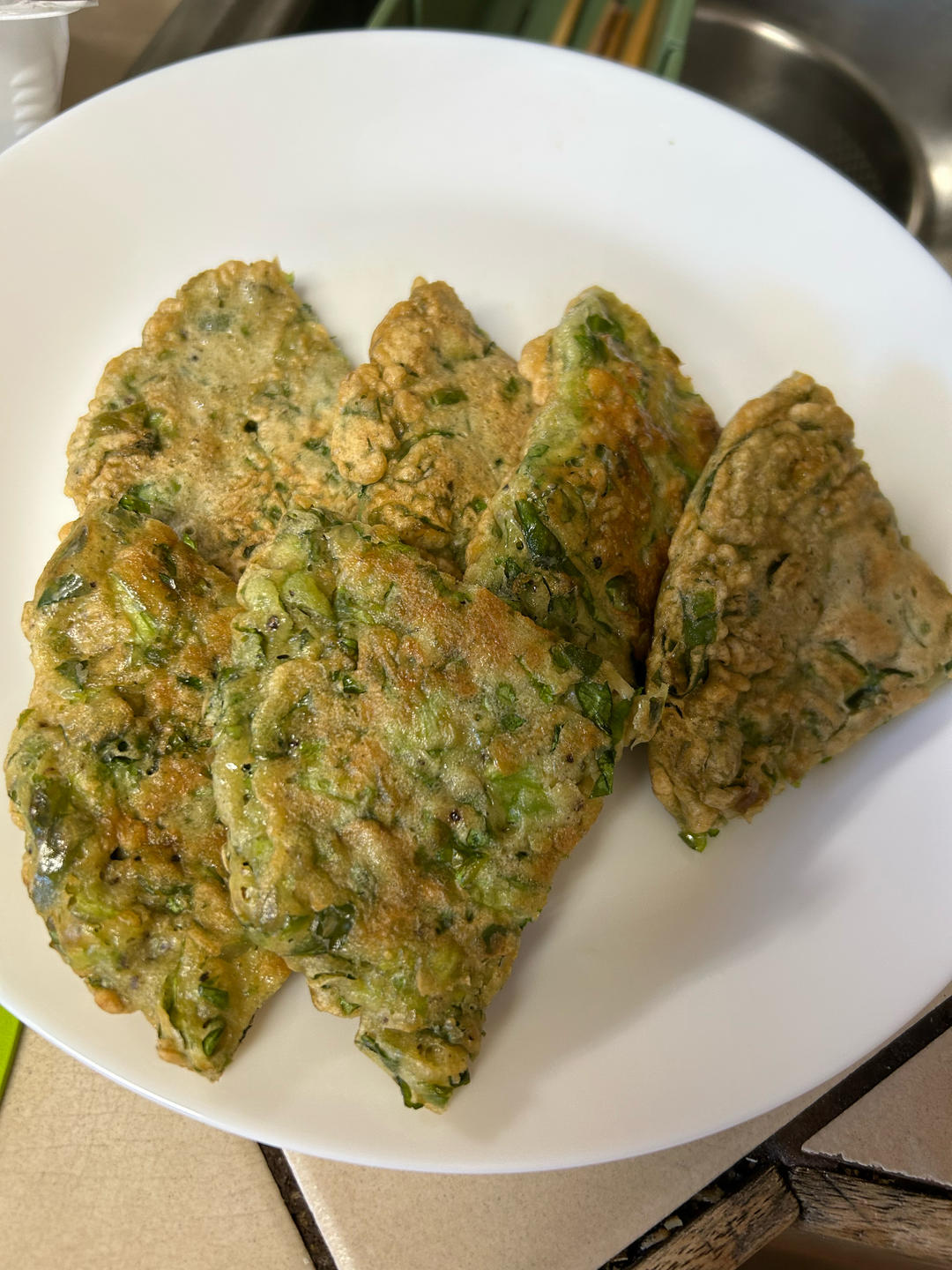 脆嫩生菜饼
