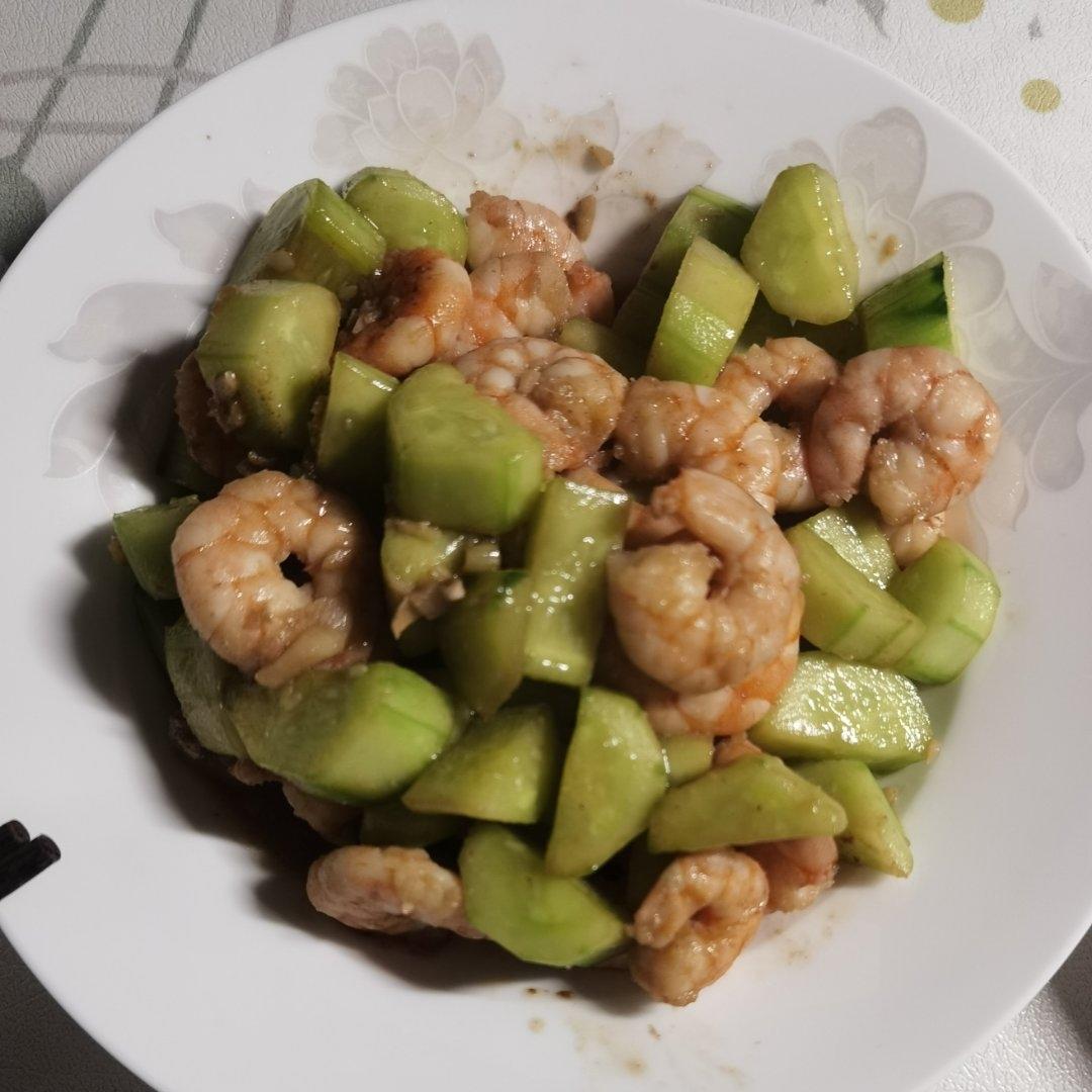 独食快手菜——青瓜炒虾仁