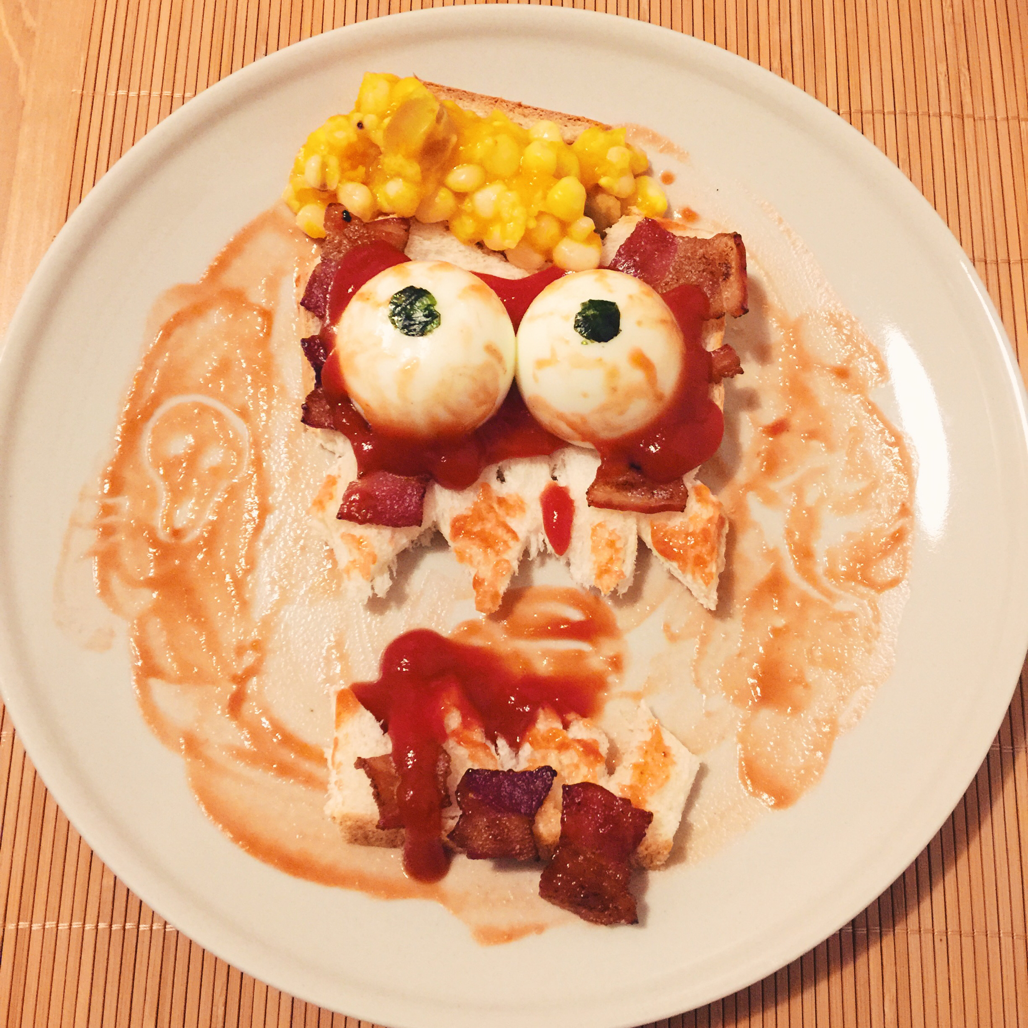 超快手万圣节眼球水煮蛋