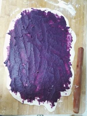 红糖紫薯饼的做法 步骤3
