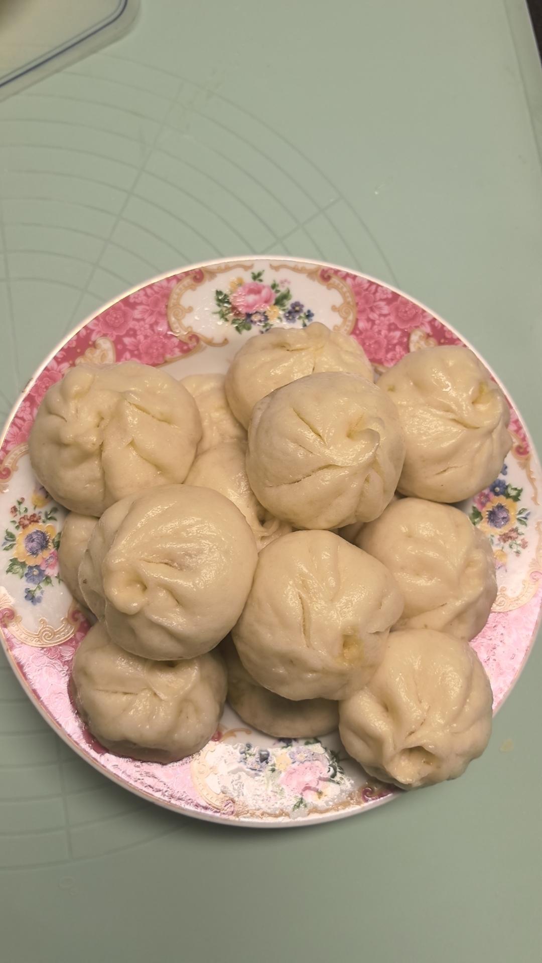 鲜肉包(‼️超嫩肉馅 松软多汁 免打水㊙️详细版)