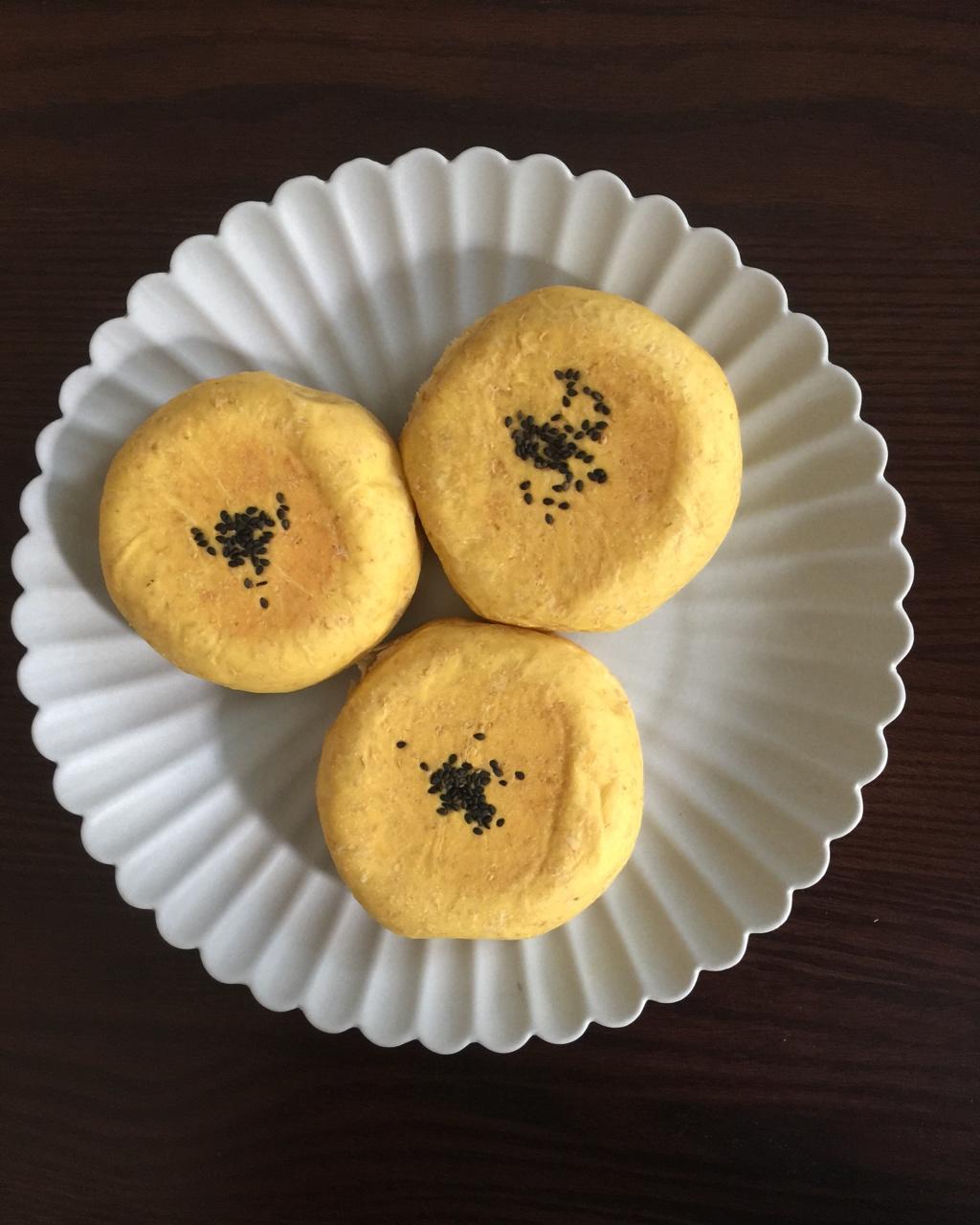 日式南瓜红豆包