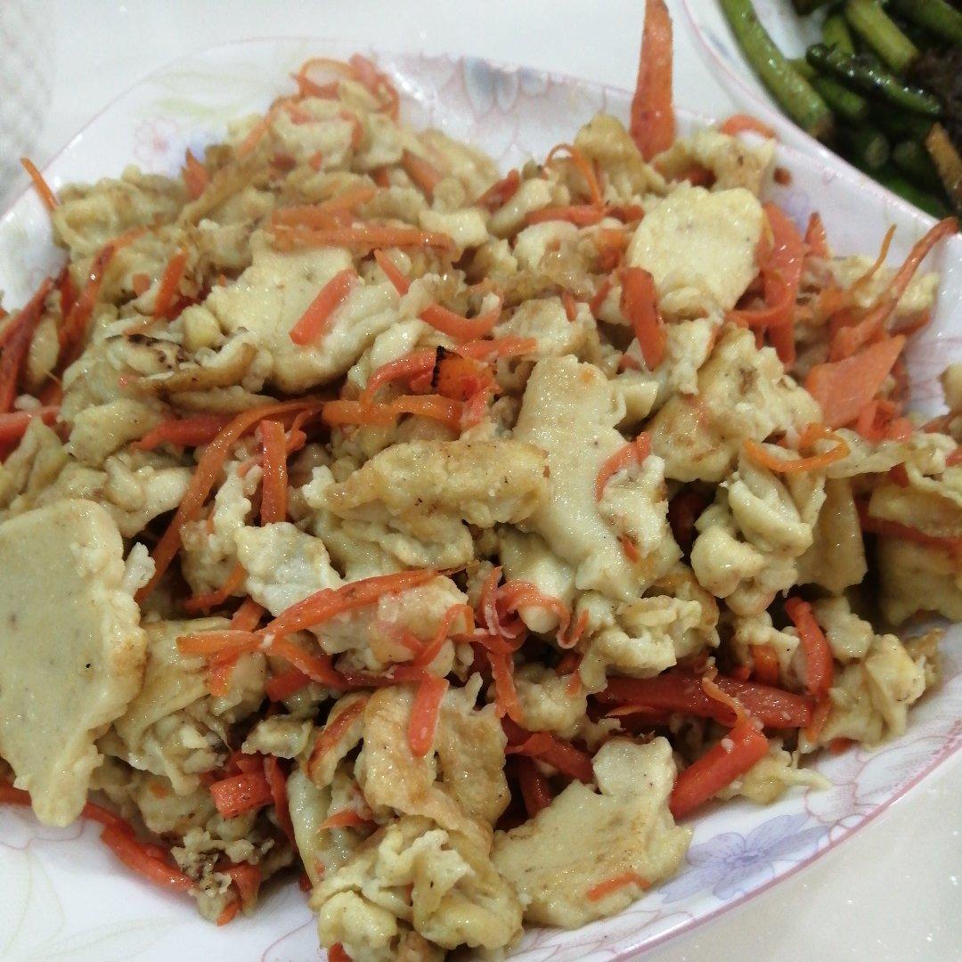 香菜胡萝卜煎饼