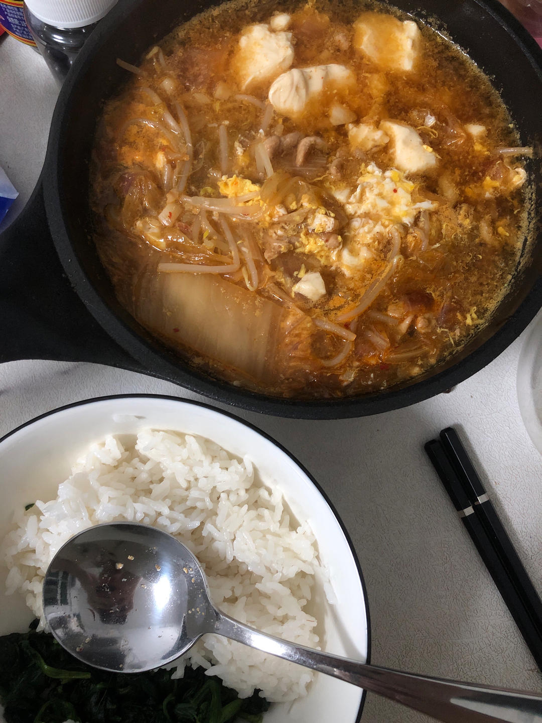 韩国大妈亲授— 韩式泡菜豆腐汤