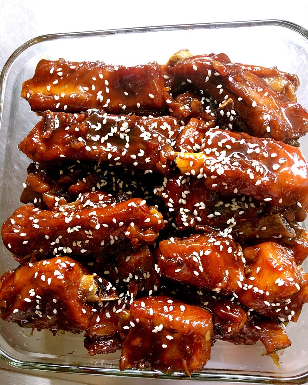 不甜的糖_lner做的非油炸骨头都可以吃的糖醋排骨