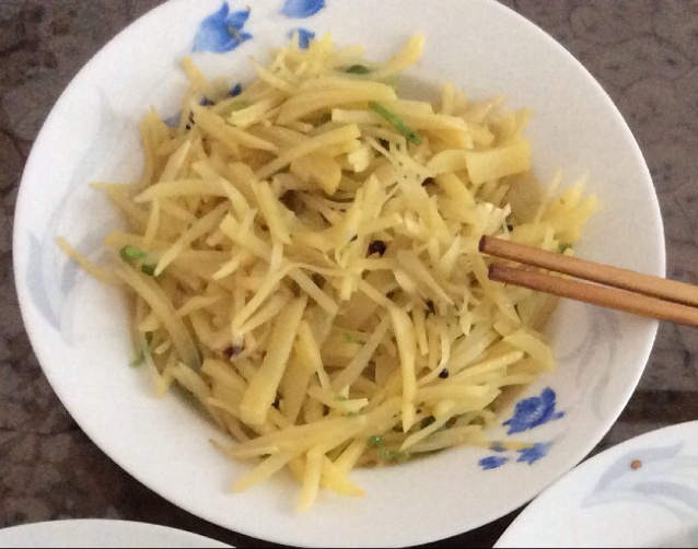 青椒土豆丝
