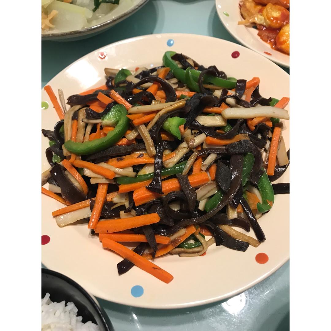 应季爽口菜丨五彩鲜蔬丝 · 圆满素食