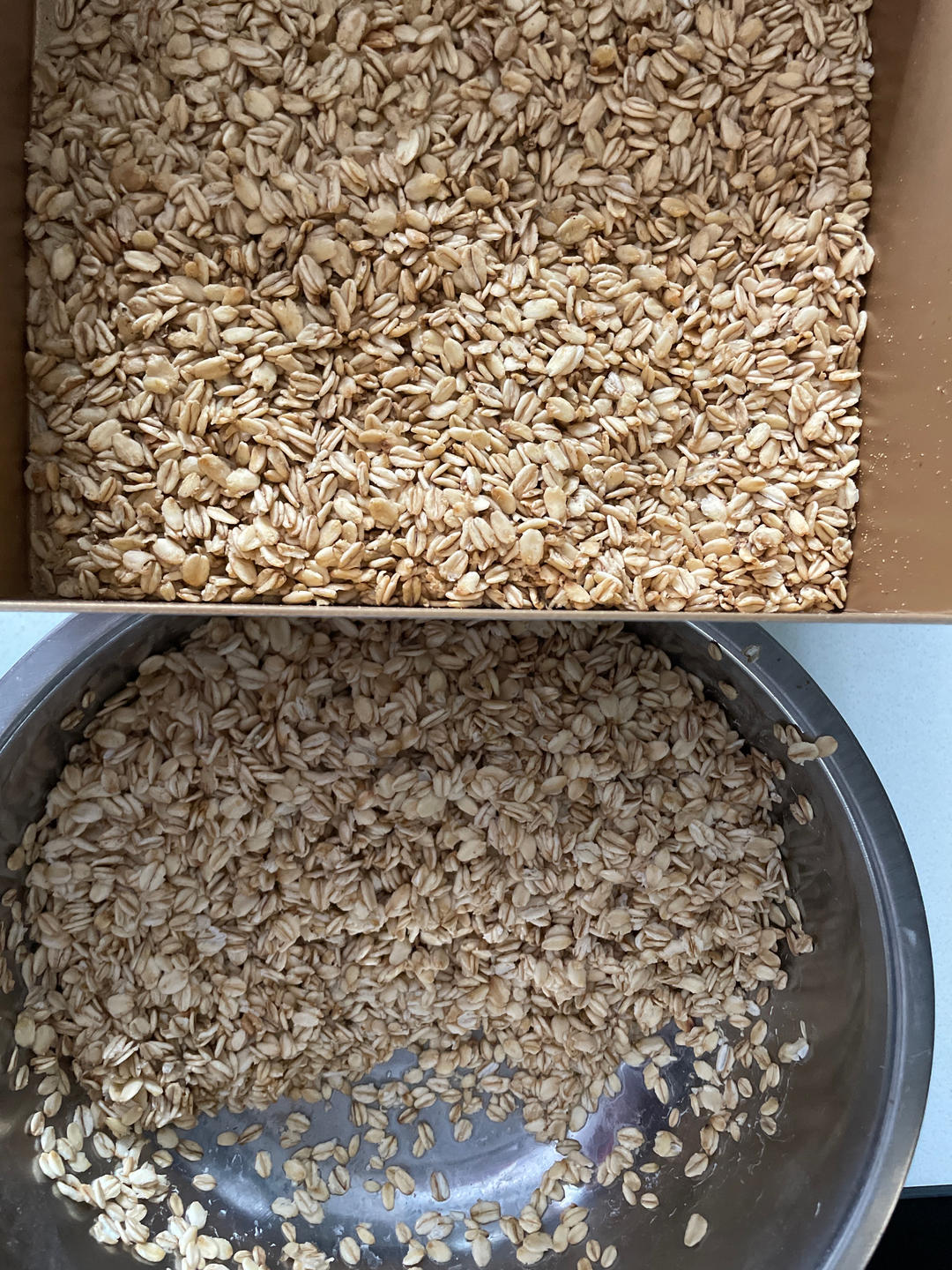 烤生燕麦片
