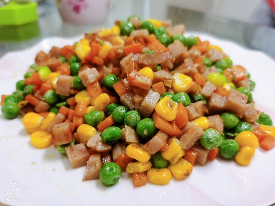 刘小兔520做的超级简单的炒四丁简单粗暴厨房小白也能学会