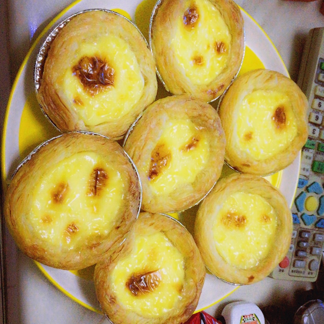 超完美味道超正的蛋挞配方，比KFC的还要嫩还要香~做过最好吃的蛋挞配方