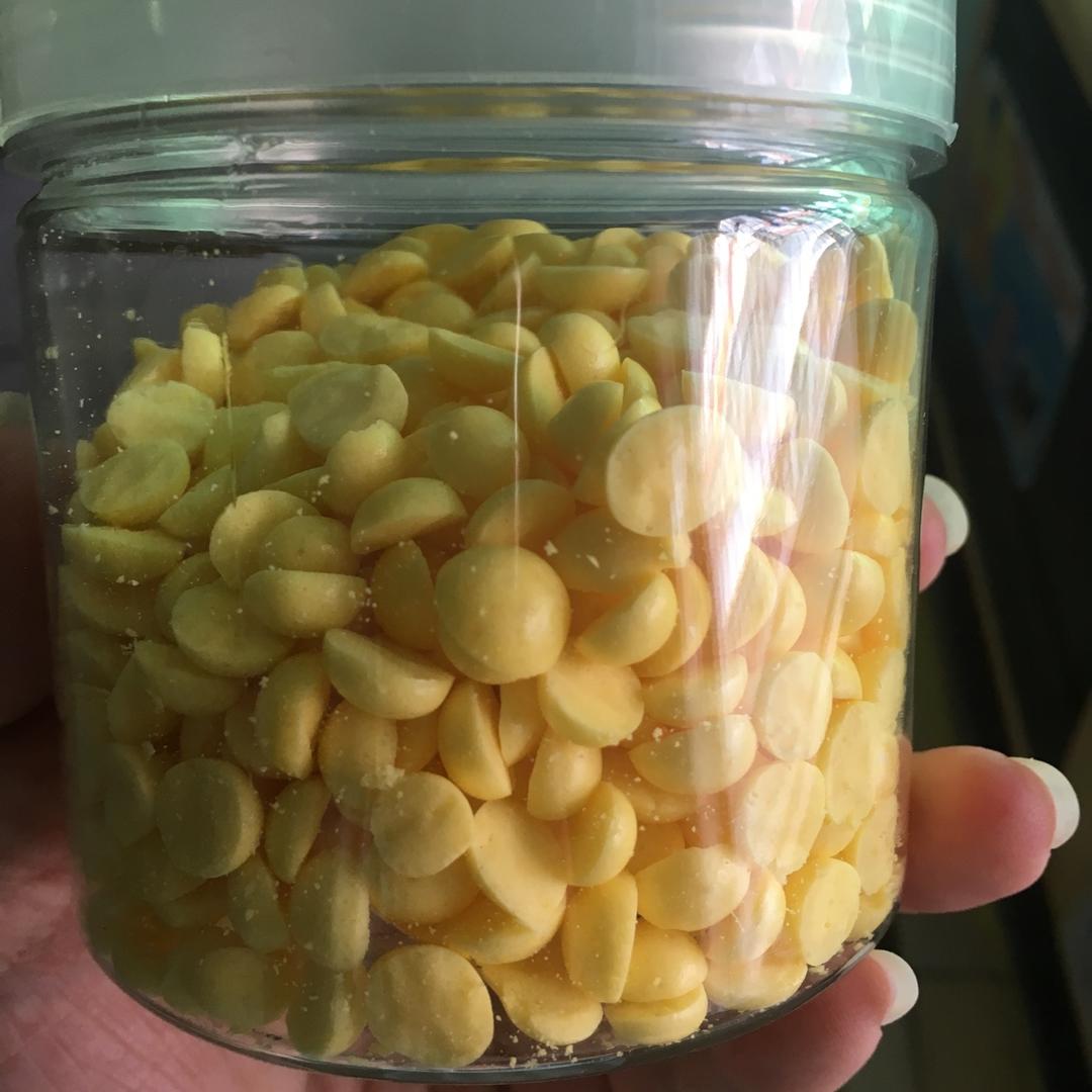 (视频)蛋黄溶豆（三层同烤平炉导盘）