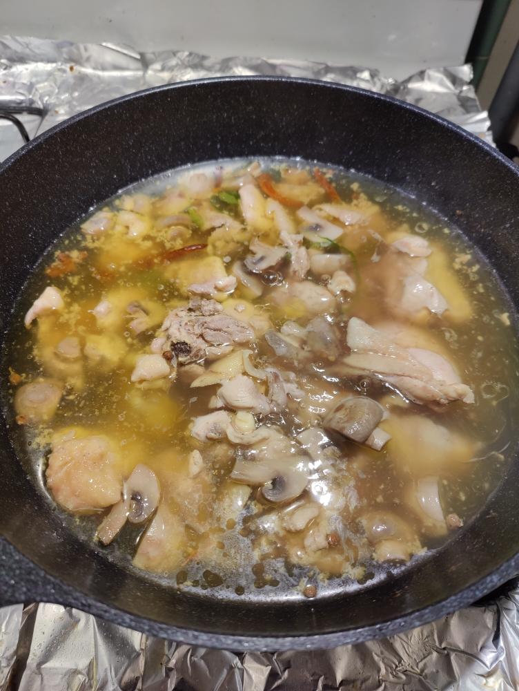 我爸独门土家炖鸡汤