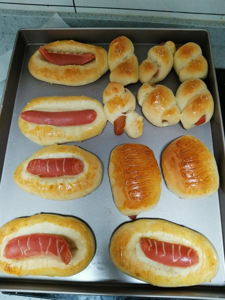 热狗面包
