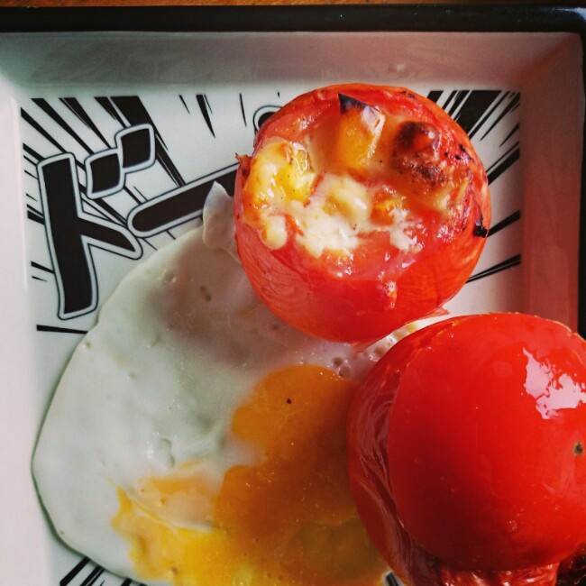 特别好吃的一道西餐菜-奶酪香烤番茄盅