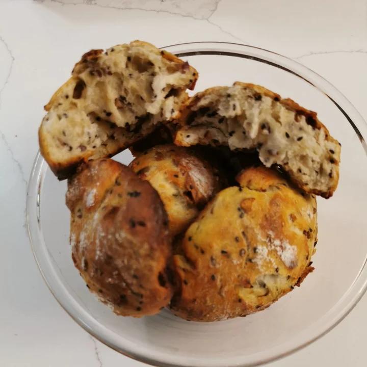 欧包的秘密（免揉/大孔洞/核桃/超简单）