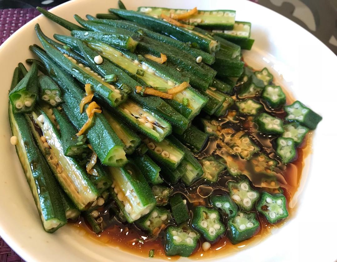 【白灼秋葵】清爽简单