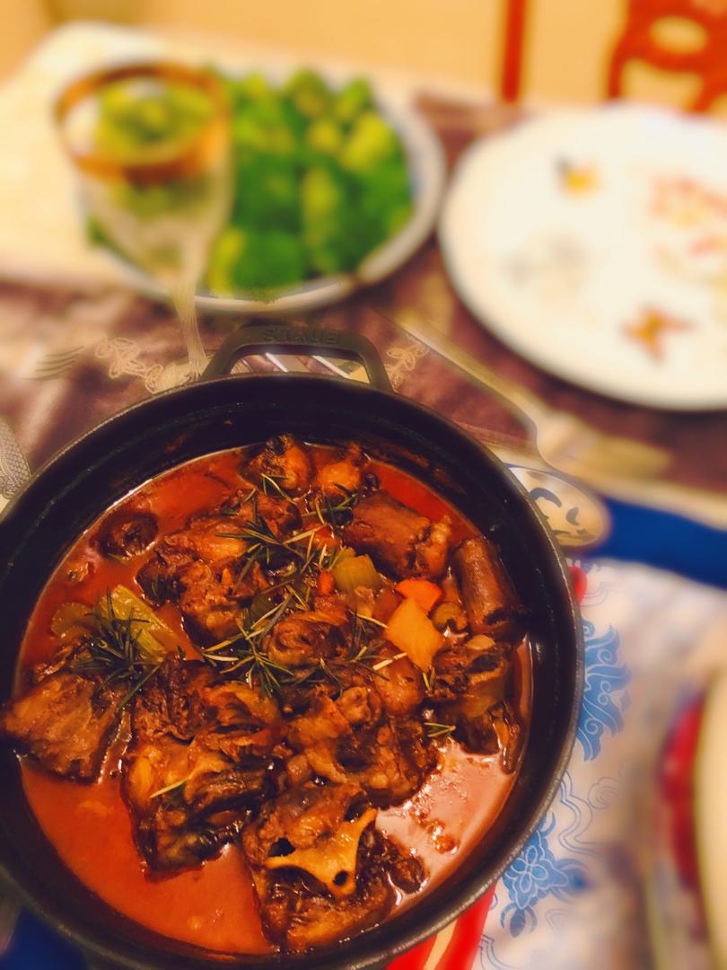 法式红烩牛尾(传统法式是懒人心中的痛）