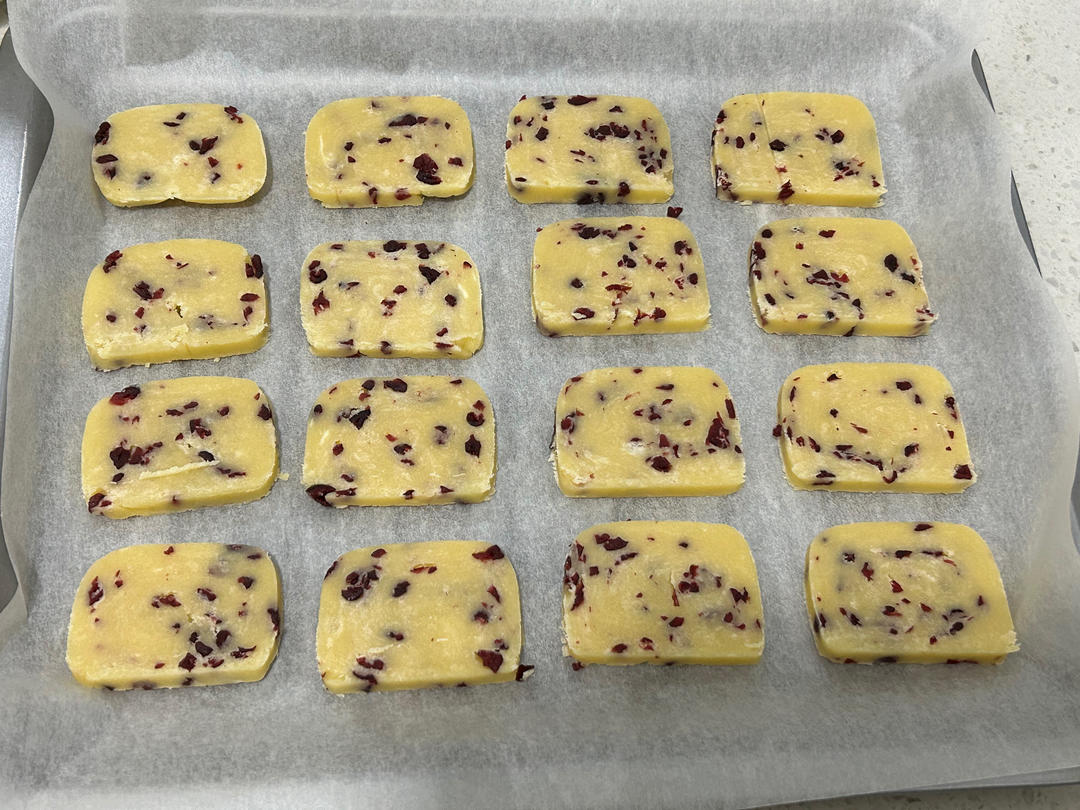 蔓越莓饼干 新手也不怕