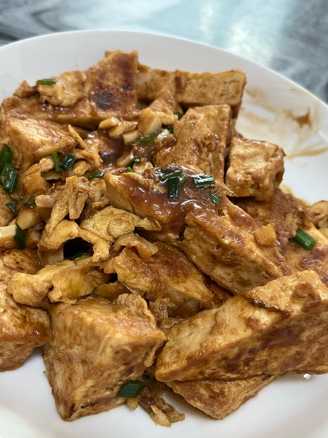无敌好吃的香煎豆腐