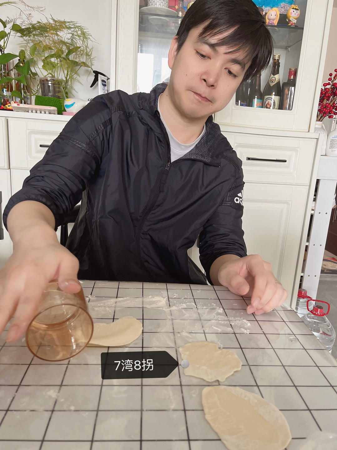 手工揉面三分钟，又韧又薄又好包的饺子皮