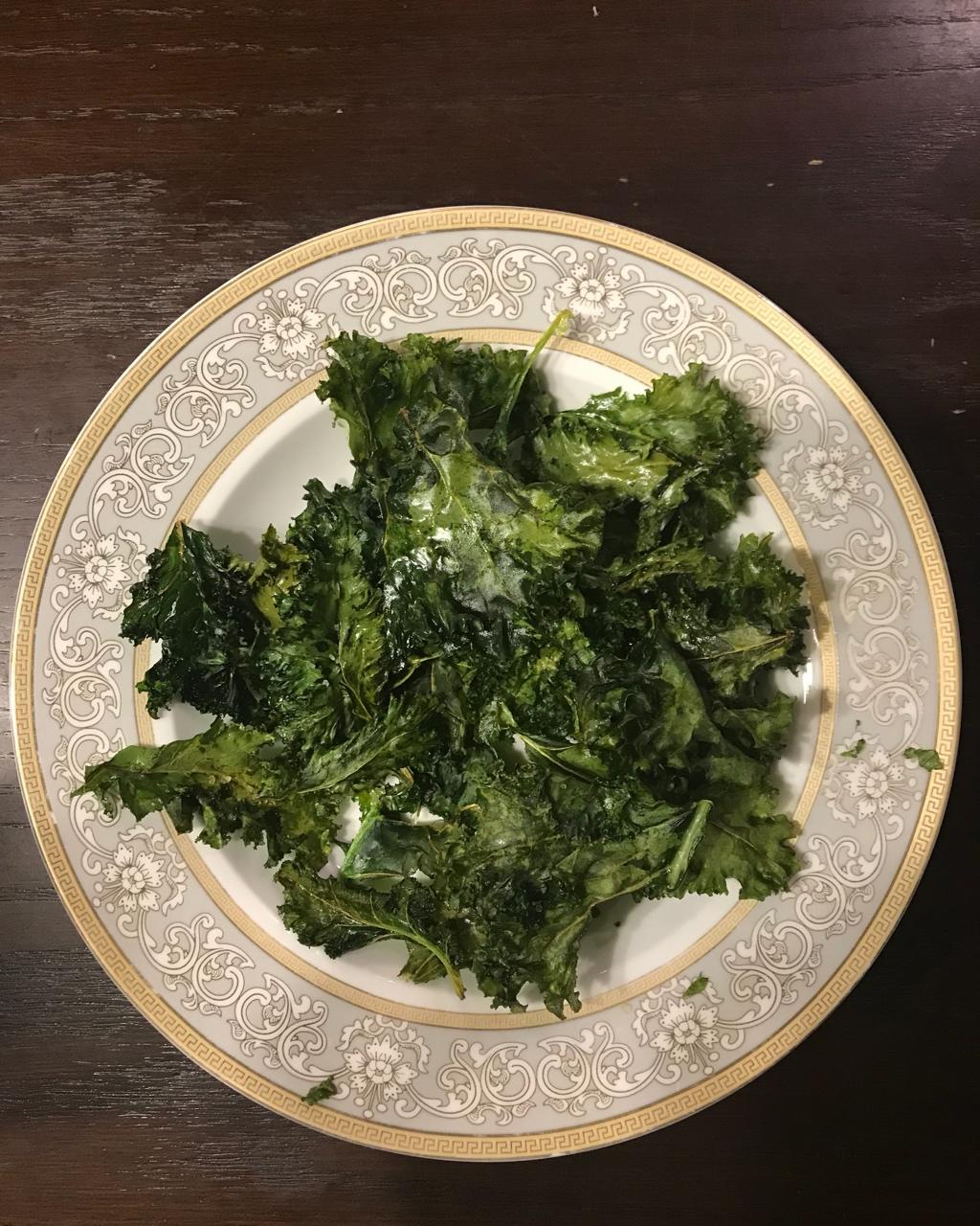 超级零食Kale chips羽衣甘蓝脆片