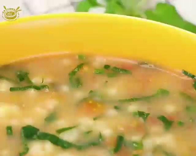 👍👍👍养胃小米疙瘩汤!不用和面也可以做疙瘩汤！的做法