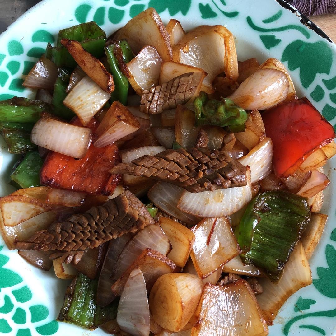 爆炒腰花