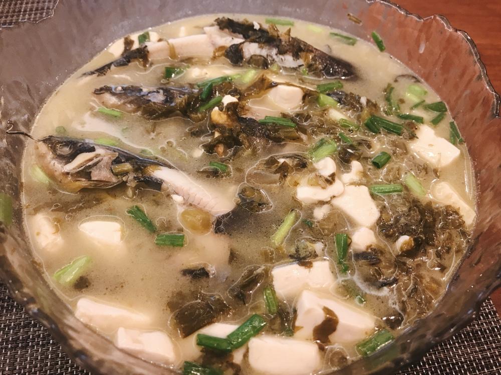 咸菜豆腐昂刺鱼