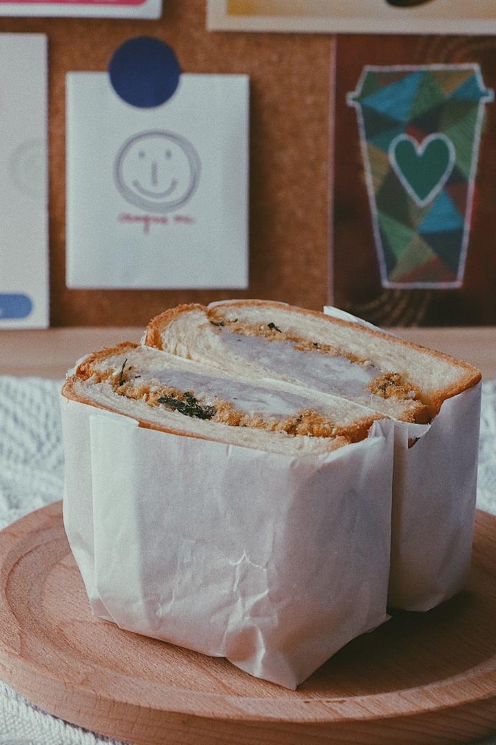 紫薯芋泥/鸡蛋肉松三明治大全🥪