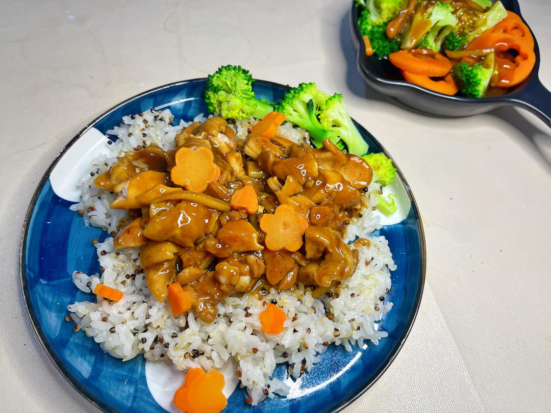 照烧鸡腿饭