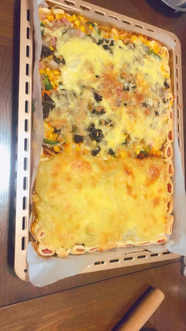 黑椒牛肉厚底披萨