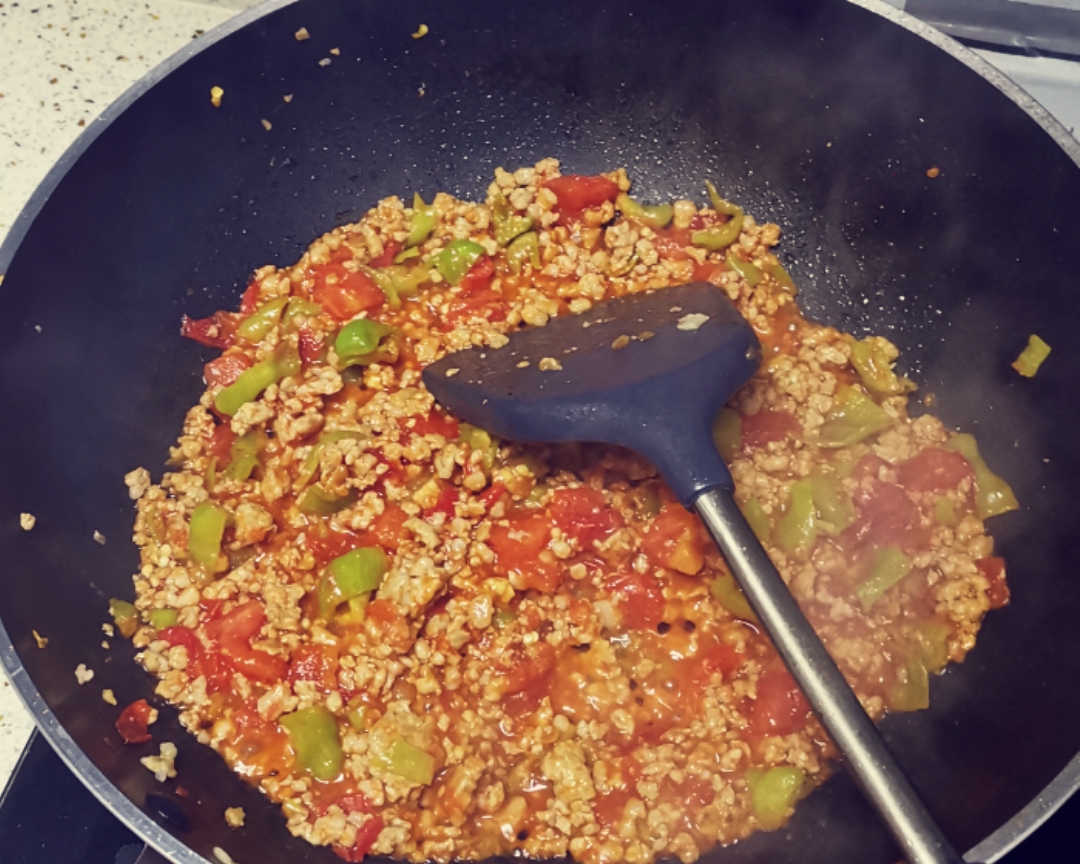 番茄肉末 （红三剁）的做法