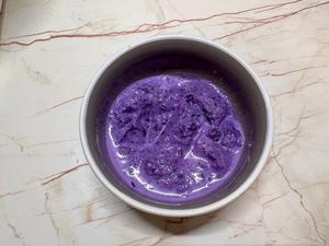 超美紫薯椰香布丁‼️免烤箱‼️新手一次成功的做法 步骤11