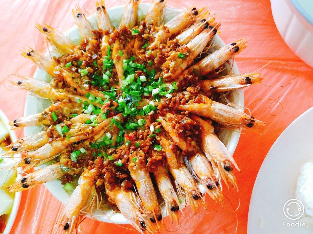 蒜蓉粉丝蒸虾